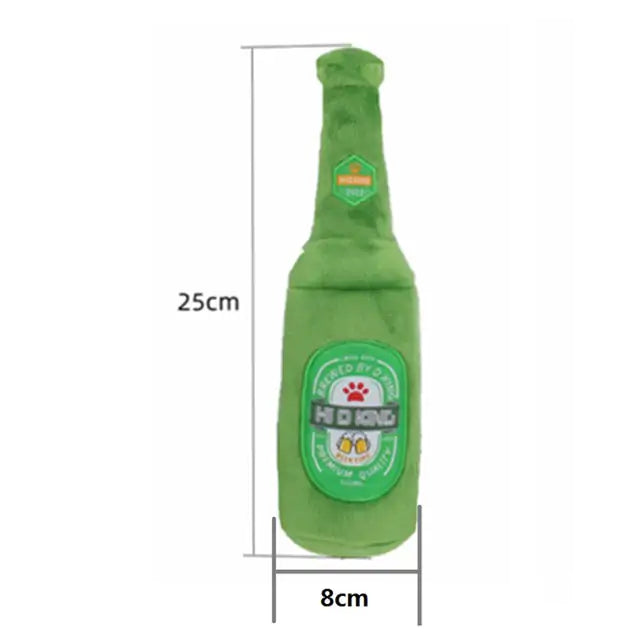 Grappige alcoholistisch knuffels voor huisdieren ⭐⭐⭐⭐(4)